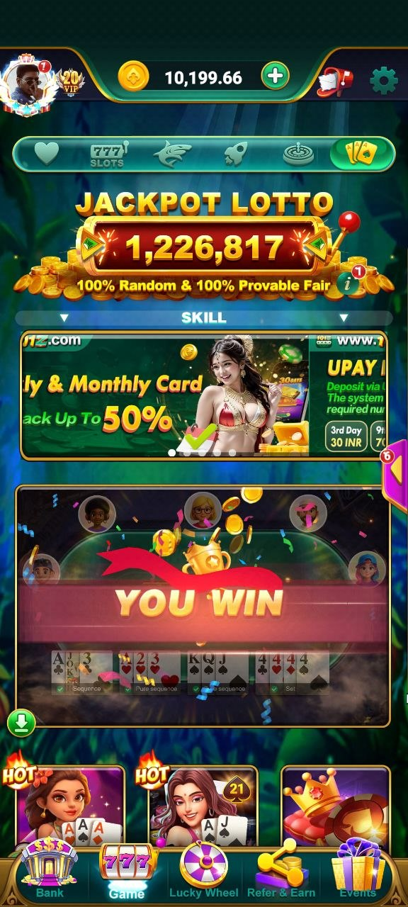 Card Games inside 101z